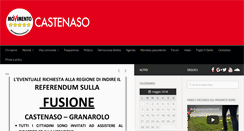 Desktop Screenshot of castenaso5stelle.it